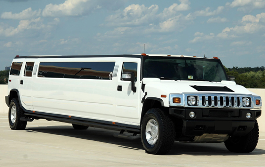 White Hummer Limousine